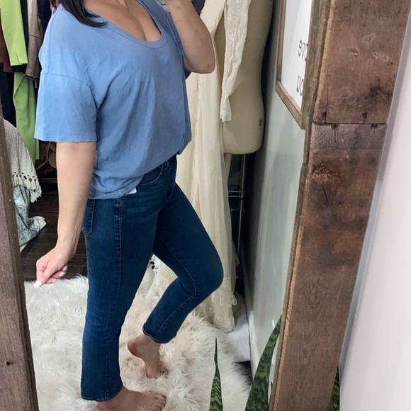 American Eagle blue T-shirt size medium new with tags - Picture 3 of 7